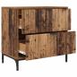 Preview: Nachttisch Altholz 63,5 x 36 x 61 cm Holzwerkstoff