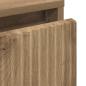Preview: Nachttisch Eiche handwerklich 63,5 x 36 x 61 cm Holzwerkstoff