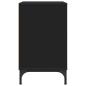 Preview: Nachttische 2 pcs Schwarz 49 x 36 x 61 cm Holzwerkstoff