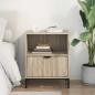 Preview: Nachttisch Sonoma-Eiche 49 x 36 x 61 cm Holzwerkstoff