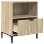 Preview: Nachttisch Sonoma-Eiche 49 x 36 x 61 cm Holzwerkstoff