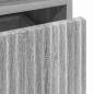 Preview: Nachttisch Grau Sonoma 49 x 36 x 61 cm Holzwerkstoff