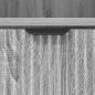 Preview: Nachttisch Grau Sonoma 49 x 36 x 61 cm Holzwerkstoff