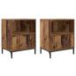 Preview: Nachttische 2 pcs Altholz 49 x 36 x 61 cm Holzwerkstoff