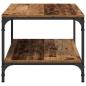 Preview: Couchtisch Altholz 80 x 50 x 40 cm Holzwerkstoff