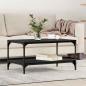 Preview: ARDEBO.de - Couchtisch Schwarze Eiche 80 x 50 x 40 cm Holzwerkstoff