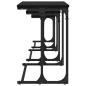 Preview: Nesting Couchtisch 3 pcs Schwarze Eiche 50,5 x 35 x 53 cm