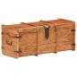 Preview: Truhe 90x40x40 cm Massivholz Akazie