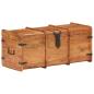 Preview: Truhe 90x40x40 cm Massivholz Akazie