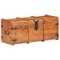 Preview: Truhe 90x40x40 cm Massivholz Akazie