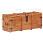 Preview: Truhe 90x40x40 cm Massivholz Akazie