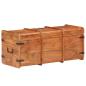Preview: Truhe 90x40x40 cm Massivholz Akazie