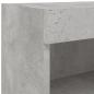 Preview: 7-tlg. TV-Wohnwand mit LED-Leuchten Betongrau