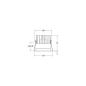 Preview: Brumberg ALTERO LED-Einbaudownlight IP44, 9,2W, 820lm, 3000K, weiß (12035173)