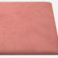 Preview: Wandpaneele 12 Stk. Rosa 30x15 cm Samt 0,54 m²