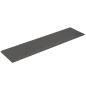 Preview: Wandpaneele 12 Stk. Grau 60x15 cm Kunstleder 1,08 m²