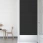 Preview: Wandpaneele 12 Stk. Schwarz 90x15 cm Stoff 1,62 m²
