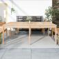 Preview: ARDEBO.de - Gartentisch 203,5x100x76 cm Massivholz Kiefer