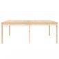 Preview: Gartentisch 203,5x100x76 cm Massivholz Kiefer