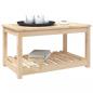 Preview: Gartentisch 82,5x50,5x45 cm Massivholz Kiefer