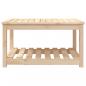 Preview: Gartentisch 82,5x50,5x45 cm Massivholz Kiefer