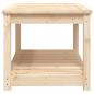 Preview: Gartentisch 82,5x50,5x45 cm Massivholz Kiefer