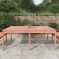 Preview: Gartentisch 203,5x100x76 cm Massivholz Douglasie