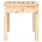 Preview: Gartenbank 50x44x45 cm Massivholz Kiefer