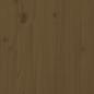 Preview: Gartentisch Honigbraun 82,5x82,5x45 cm Massivholz Kiefer