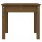 Preview: Gartenbank Honigbraun 50x44x45 cm Massivholz Kiefer