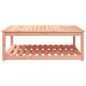 Preview: Gartentisch 121x82,5x45 cm Massivholz Douglasie
