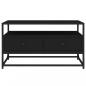 Preview: TV-Schrank Schwarz 80x35x45 cm Holzwerkstoff