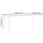 Preview: 7-tlg. Garten-Essgruppe Schwarz PVC-Rattan