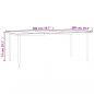 Preview: 9-tlg. Garten-Essgruppe Schwarz PVC Rattan
