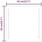 Preview: LED-Badspiegel 50x50 cm