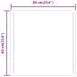 Preview: LED-Badspiegel 60x60 cm