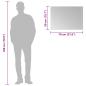 Preview: LED-Badspiegel 70x50 cm