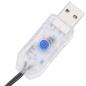 Preview: LED-Lichterkette mit 400 LEDs Mehrfarbig 13 m PVC