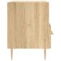Preview: Nachttische 2 Stk. Sonoma-Eiche 40x35x47,5 cm Holzwerkstoff