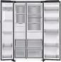 Preview: Samsung RS90F64EDTEF Stand Side-by-Side Kombination, 91,2 cm breit, 621 L, NoFrost+, Eis- und Wasserspender, Festwasseranschluss, Edelstahloptik