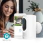 Preview: SmartLife Außenkamera | Wi-Fi | Spotlight | 3MP Full HD 1296p | IP65 | Max. Batterie-Lebensdauer: 6 Monate | Cloud Storage (optional) / microSD (not enthalten) | 5 V DC | mit Bewegungssensor | Nachtsicht | Weiss