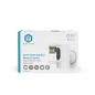 Preview: SmartLife Außenkamera | Wi-Fi | Spotlight | 3MP Full HD 1296p | IP65 | Max. Batterie-Lebensdauer: 6 Monate | Cloud Storage (optional) / microSD (not enthalten) | 5 V DC | mit Bewegungssensor | Nachtsicht | Weiss
