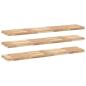 Preview: Schweberegale 3 Stk. 120x30x4 cm Massivholz Akazie Unbehandelt