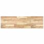 Preview: Schweberegale 2 Stk. 140x40x4 cm Massivholz Akazie Unbehandelt