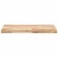 Preview: Waschtischplatte Unbehandelt 140x50x4 cm Massivholz Akazie