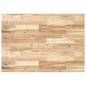Preview: ARDEBO.de - Schreibtischplatte Unbehandelt 80x70x4 cm Massivholz Akazie