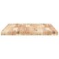 Preview: Schreibtischplatte Unbehandelt 80x70x4 cm Massivholz Akazie