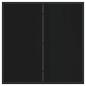 Preview: Garten Essgruppe 5 pcs Schwarz Poly-Rattan