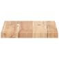 Preview: Tischplatte 60x20x2 cm Rechteckig Massivholz Akazie