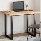Preview: ARDEBO.de - Tischplatte Rechteckig 120x70x4 cm Massivholz Akazie